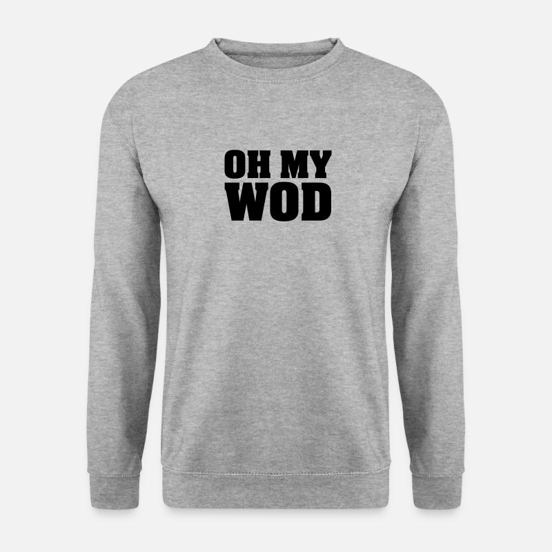 Oh My WOD - Unisex Sweatshirt - salt & pepper