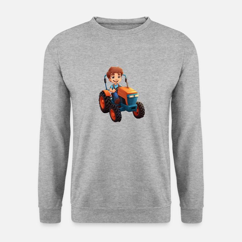 Clipped image 20240110 221937 - Unisex Pullover - Weißgrau meliert