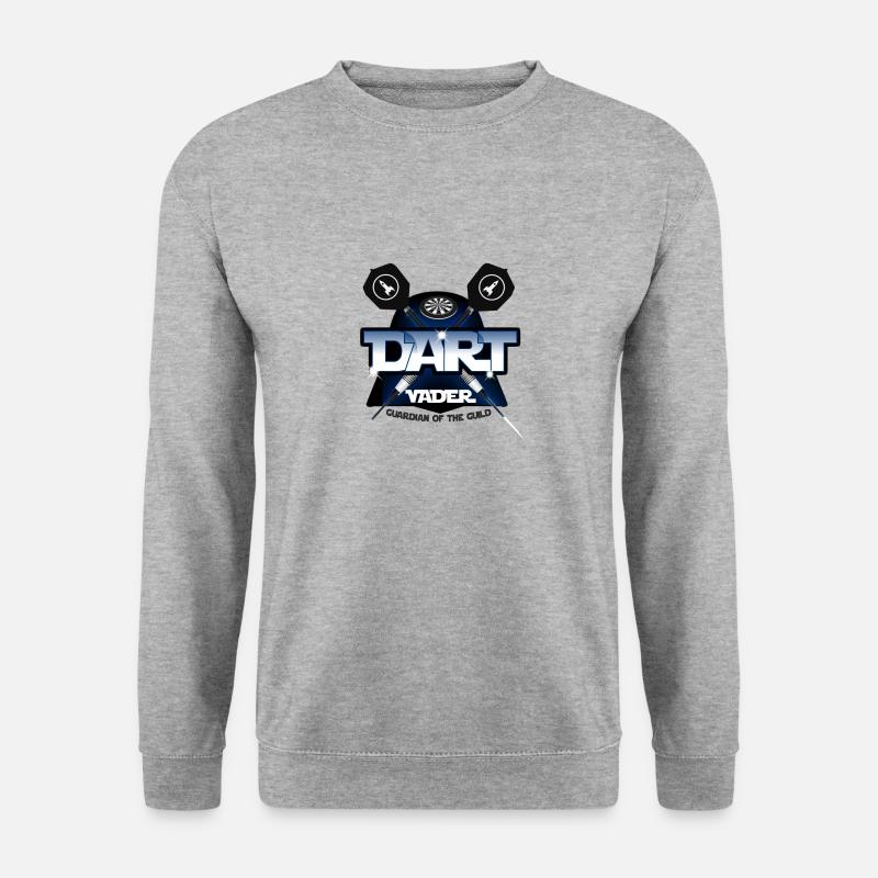 Dart Vader - Unisex Pullover - Weißgrau meliert