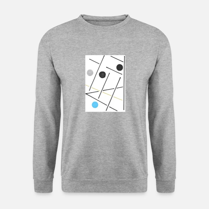 Biasio - Unisex Pullover - Weißgrau meliert