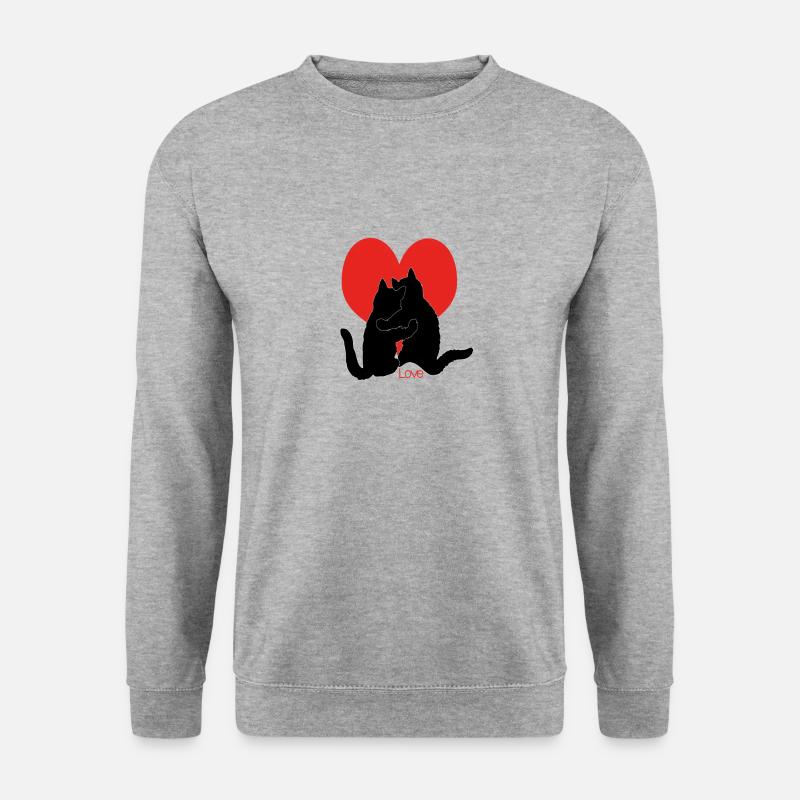 Feline - Unisex Sweatshirt - salt & pepper