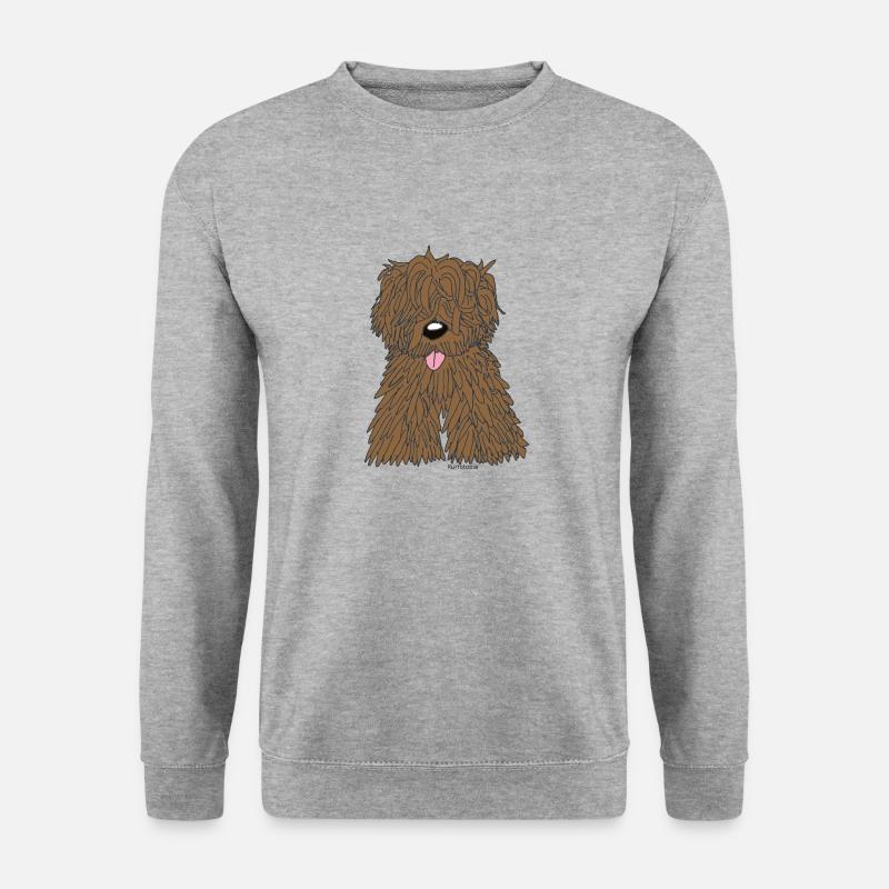 pdae original choco - Unisex Sweatshirt - salt & pepper