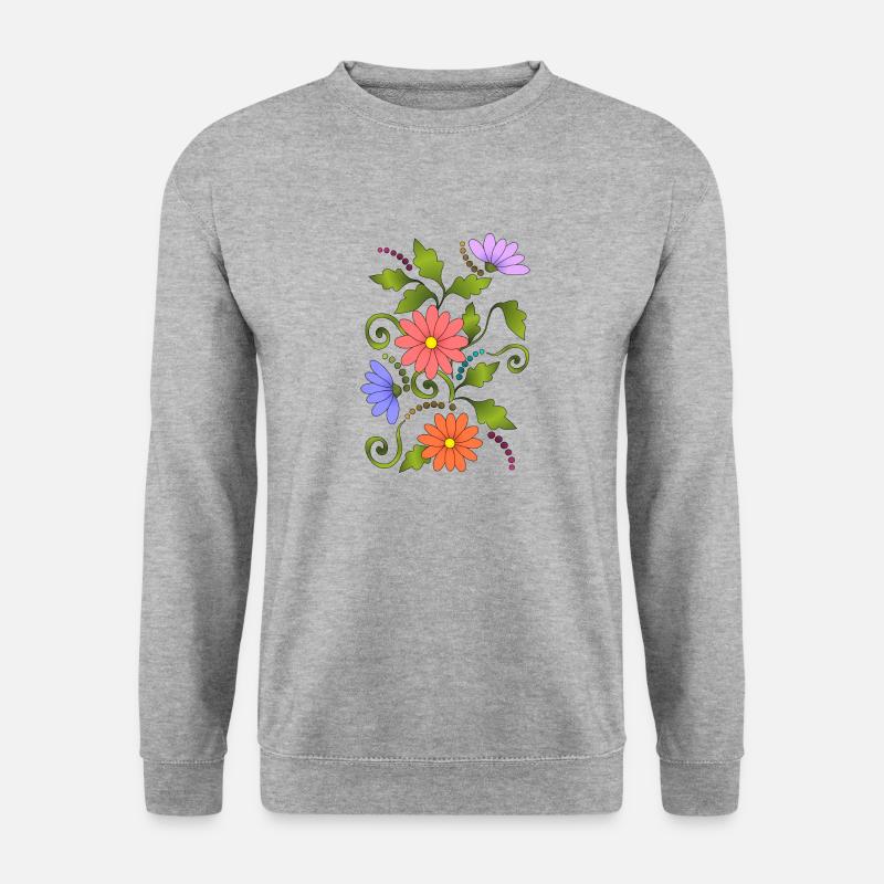 Flowers - Unisex Sweatshirt - salt & pepper
