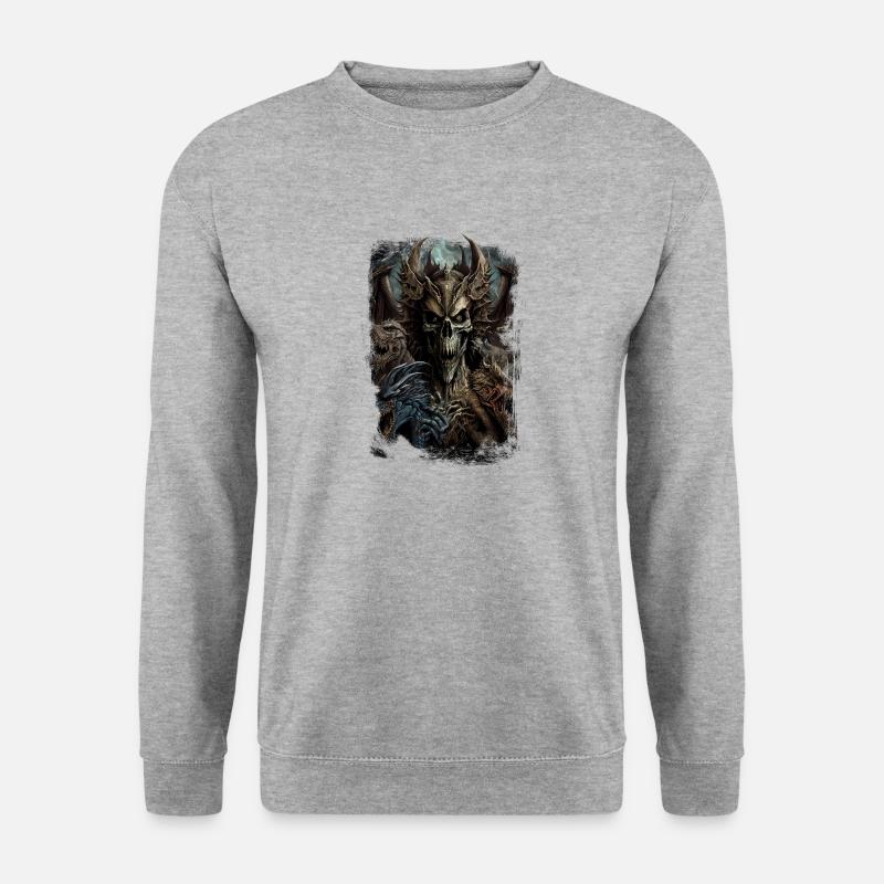 The Imminent Apocalypse - Unisex Pullover - Weißgrau meliert