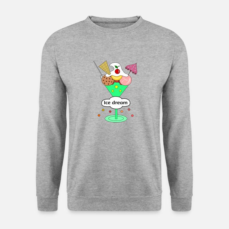 Rêve de glace - Sweat-shirt Unisexe - gris chiné