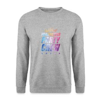 Formentera Party Crew - Unisex Sweatshirt - salt & pepper - Front - Alina (178cm) & Michal (187cm)