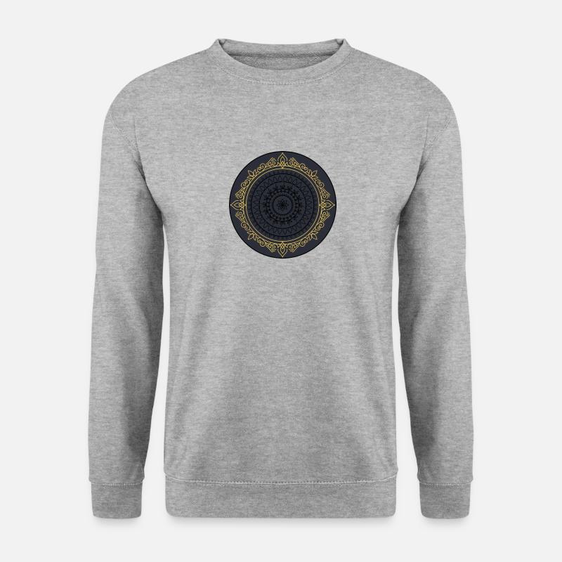 VINTAGE - Unisex Pullover - Weißgrau meliert
