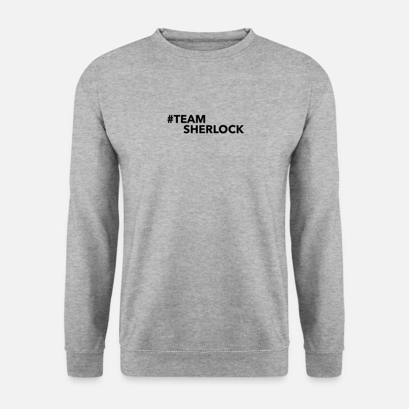 Teamsherlock Sherlock Holmes Detektiv Team - Sweat-shirt Unisexe - gris chiné