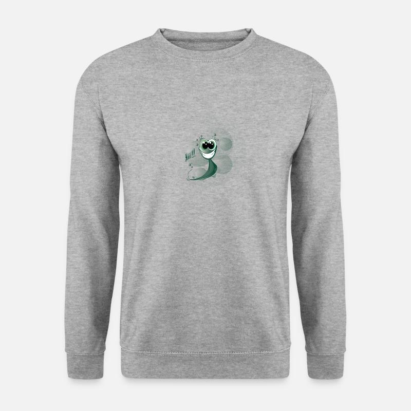 KAULQUAPPE - Unisex Pullover - Weißgrau meliert
