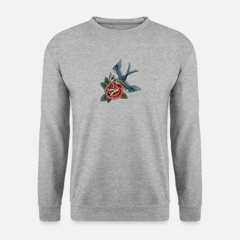 Schwalbe - Unisex Pullover - Weißgrau meliert