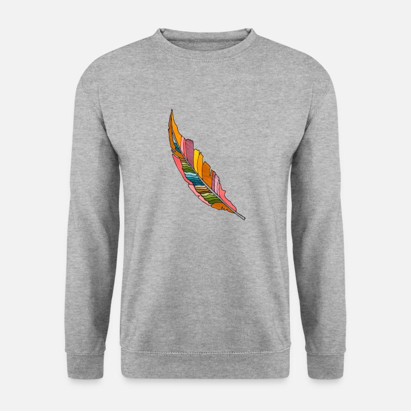 Feather - Unisex Sweatshirt - salt & pepper