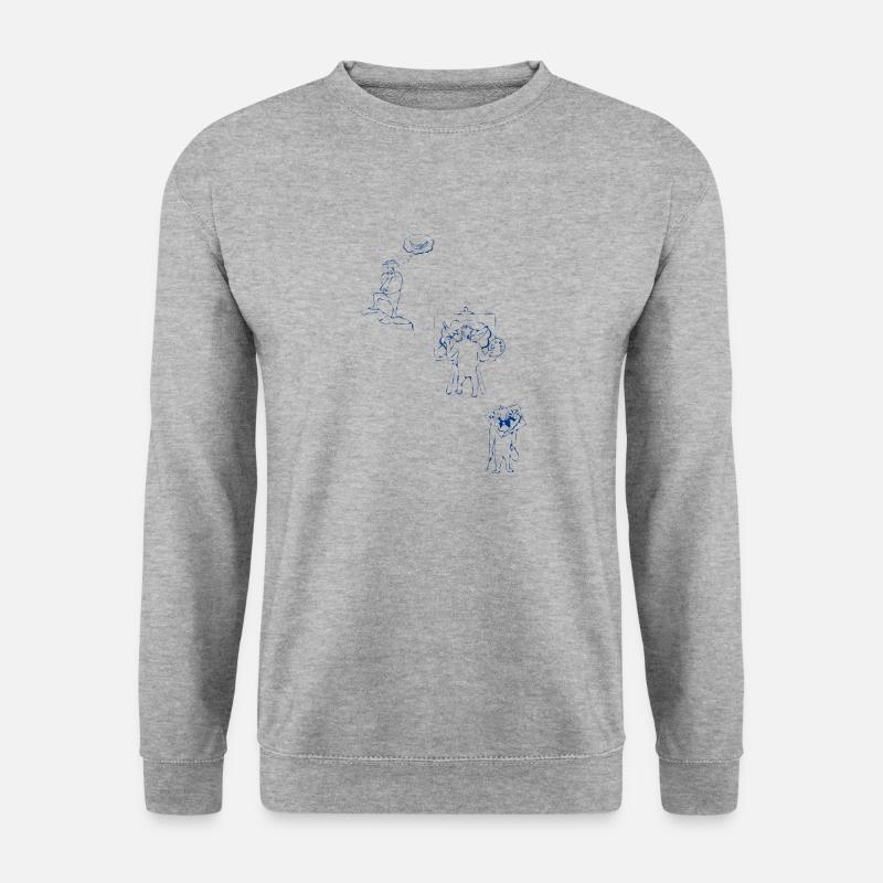 The painter - Unisex Sweatshirt - salt & pepper
