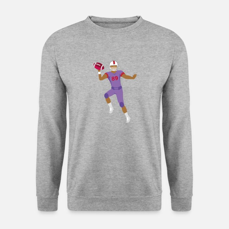 Ballsport - Unisex Pullover - Weißgrau meliert