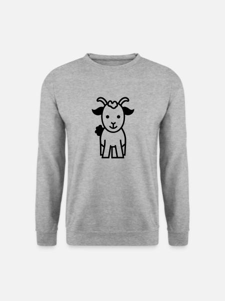 Bouc - Sweat-shirt Unisexe - gris chiné
