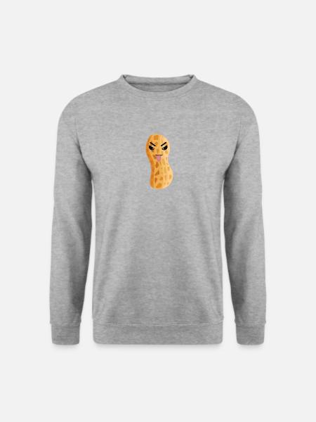 Peanut peanuts nut nuts food - Unisex Sweatshirt - salt & pepper