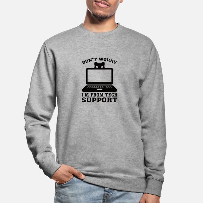 Technical Support Computer Technology IT Software Unisex Sweatshirt