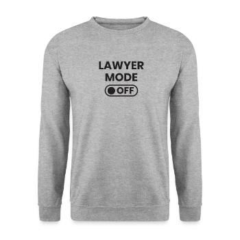 Profession d’avocat Avocat Avocat Droit - Sweat-shirt Unisexe - gris chiné - Devant - Alina (178cm) & Michal (187cm)