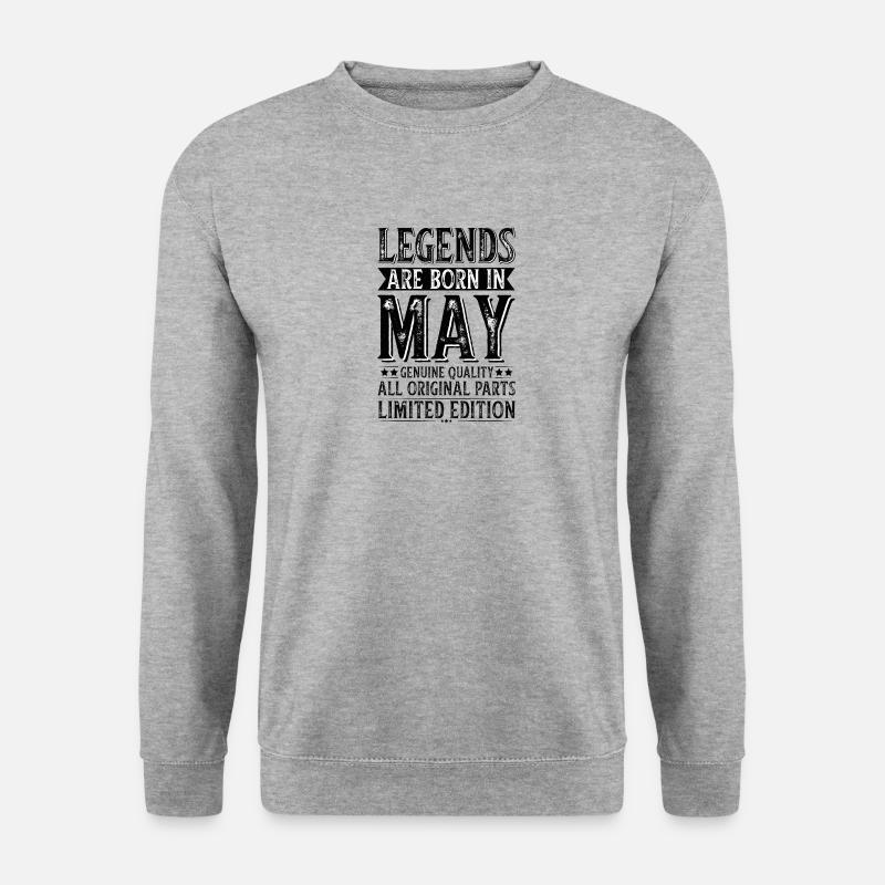 Birthday May Gift - Unisex Sweatshirt - salt & pepper