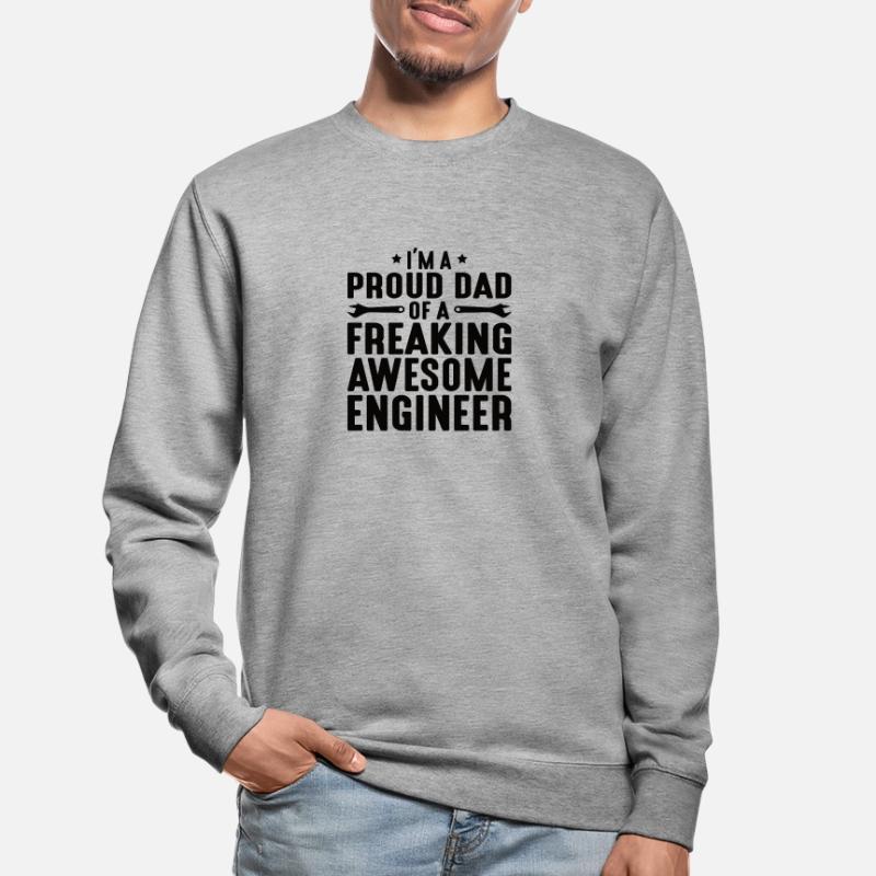 Engineer Brain Mechanical Engineering Electrical Engineering Son Unisex Sweatshirt