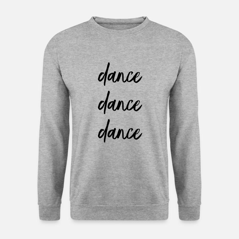dance dance dance - Unisex Pullover - Weißgrau meliert