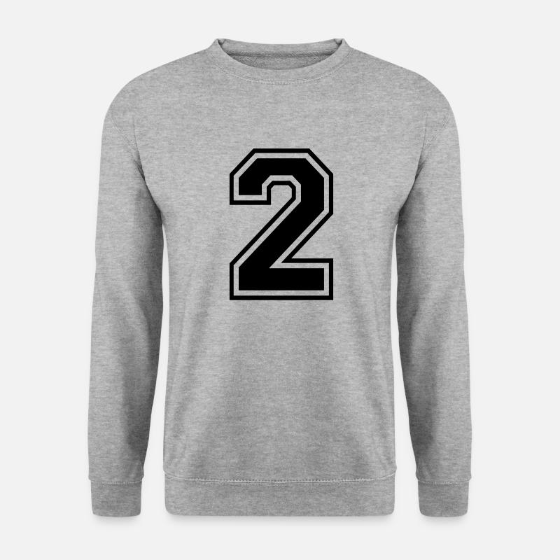 2 - Unisex Sweatshirt - salt & pepper