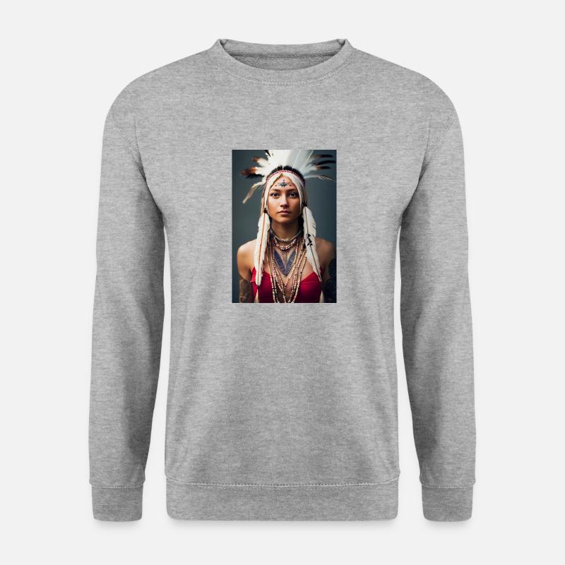 Femme d'exception - Sweat-shirt Unisexe - gris chiné