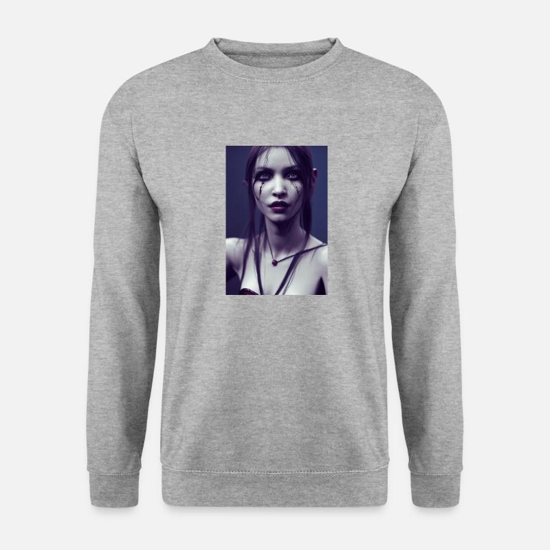 Web Vampire - Unisex Sweatshirt - salt & pepper