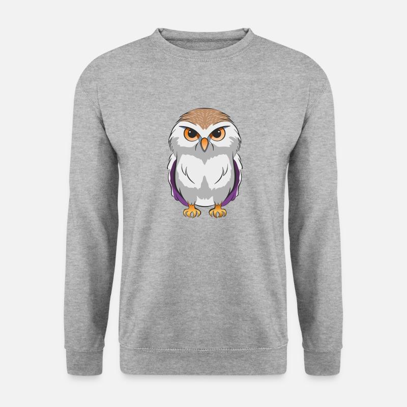 Owl - Unisex Sweatshirt - salt & pepper