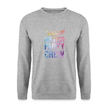 Dire que l’équipe du parti mexicain - Sweat-shirt Unisexe - gris chiné - Devant - Alina (178cm) & Michal (187cm)