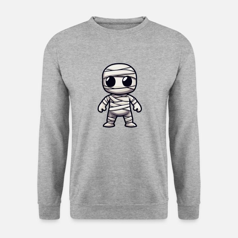 Mummy Halloween Cute Comic - Unisex Sweatshirt - salt & pepper