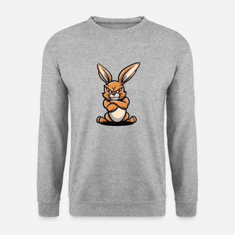 Bunny Comic - Unisex Sweatshirt - salt & pepper