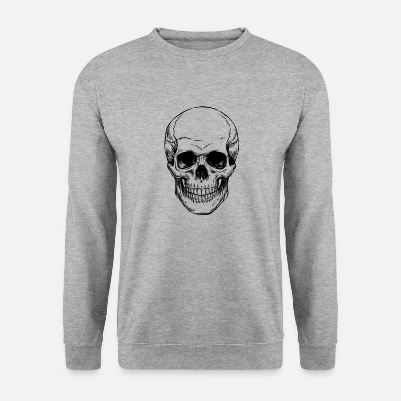 Skull - Unisex Sweatshirt - salt & pepper