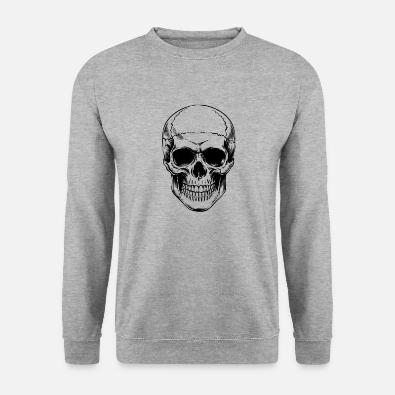 Skull - Unisex Sweatshirt - salt & pepper