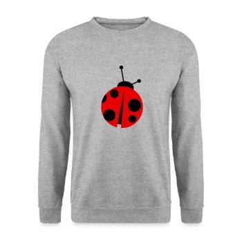 ladybird - Unisex Pullover - Weißgrau meliert - Vorne - Alina (178cm) & Michal (187cm)