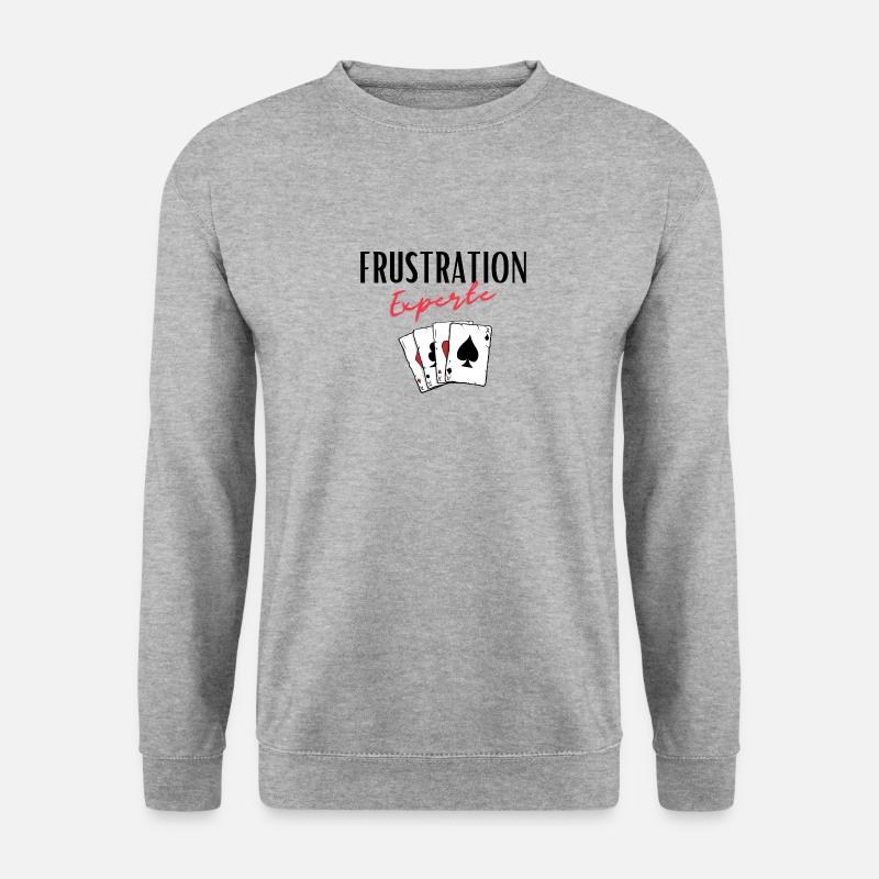 Frustration Expert - Unisex Sweatshirt - salt & pepper