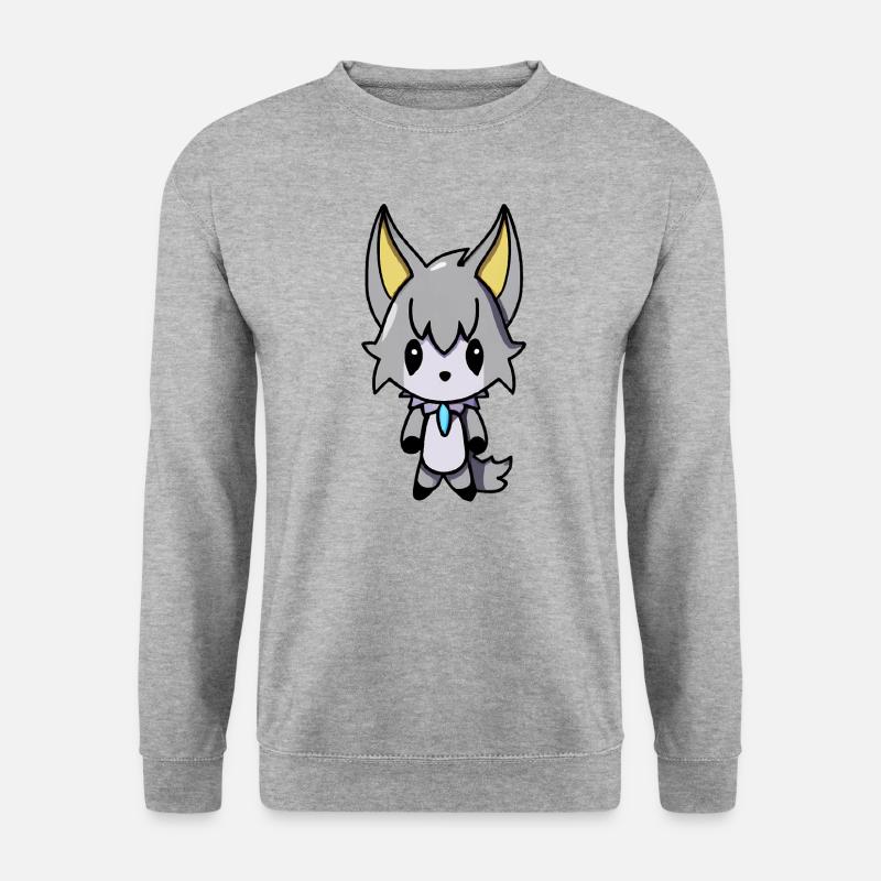 Kawaii Anime Vampire Wolf - Unisex Sweatshirt - salt & pepper
