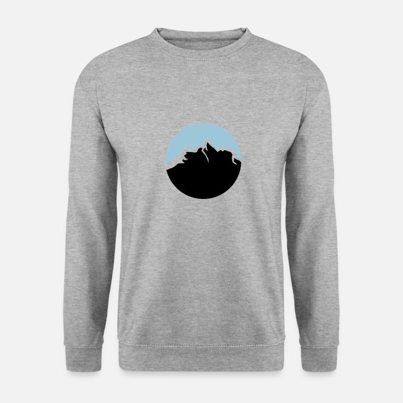 mountains - Unisex Sweatshirt - salt & pepper