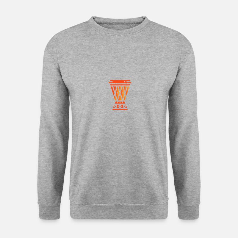 TAMTAM - Unisex Pullover - Weißgrau meliert