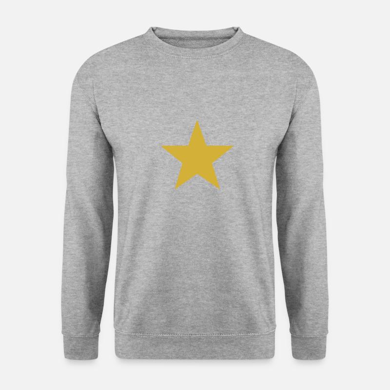 star - Unisex Sweatshirt - salt & pepper