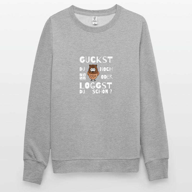 GEOCACHING - Guckst Du noch oder loggst du schon ? Unisex Pullover