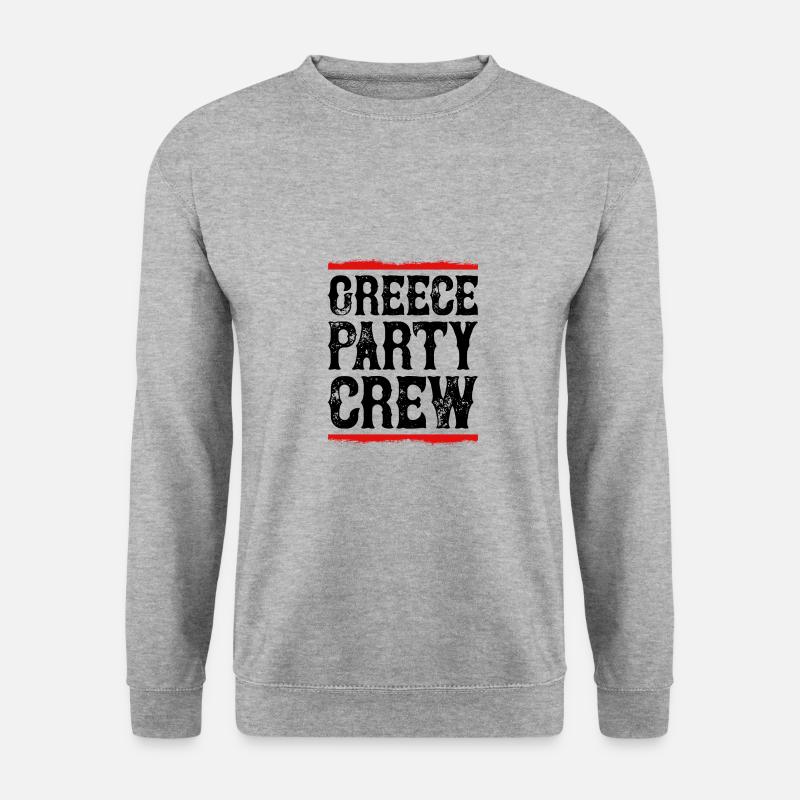 Greece Party Crew - Unisex Sweatshirt - salt & pepper