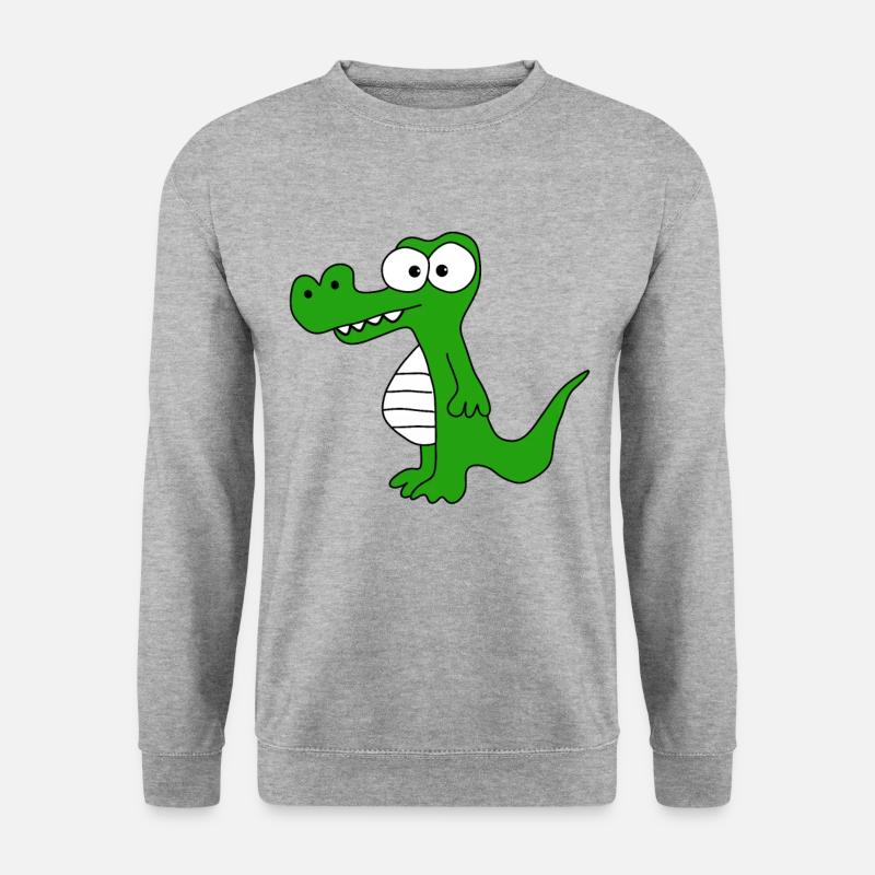 crocodile - Unisex Sweatshirt - salt & pepper