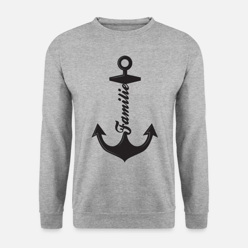 Family Anchor Gift Idea Gift - Unisex Sweatshirt - salt & pepper
