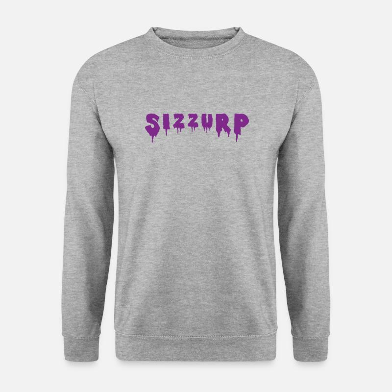 Sizzurp Codeine Lean - Unisex Sweatshirt - salt & pepper