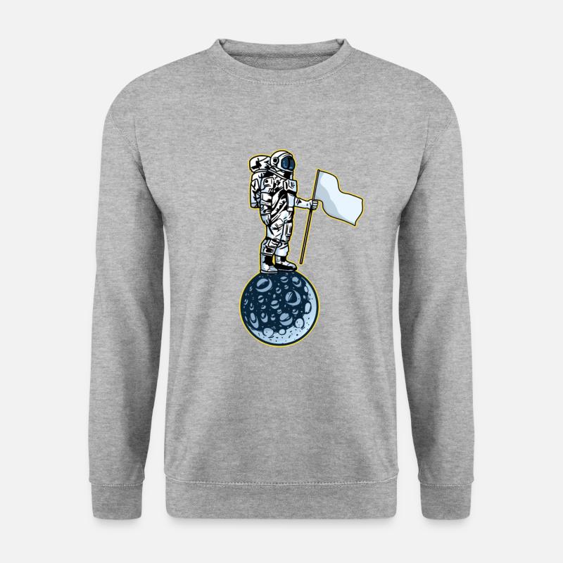 astronaute - Sweat-shirt Unisexe - gris chiné