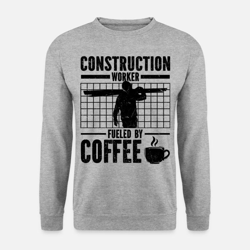 Construction worker - Unisex Sweatshirt - salt & pepper