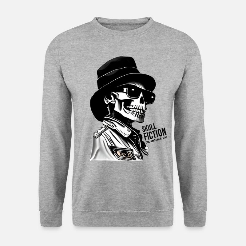 Skull Fiction Skull Skull Gift - Unisex Sweatshirt - salt & pepper