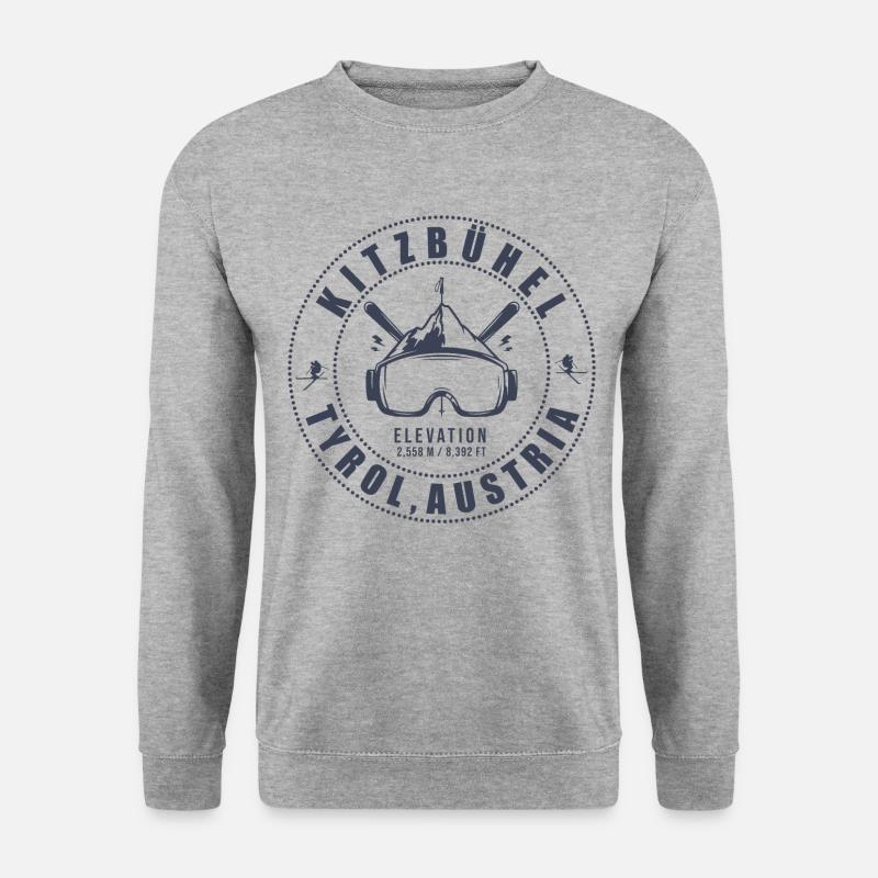 Kitzbühel Austria - Unisex Sweatshirt - salt & pepper