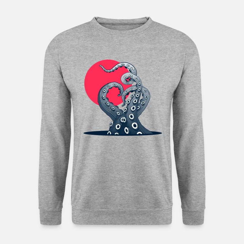 Octopus tentacles - Unisex Sweatshirt - salt & pepper