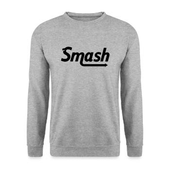 Smash Youth Word 2022 - Unisex Sweatshirt - salt & pepper - Front - Alina (178cm) & Michal (187cm)